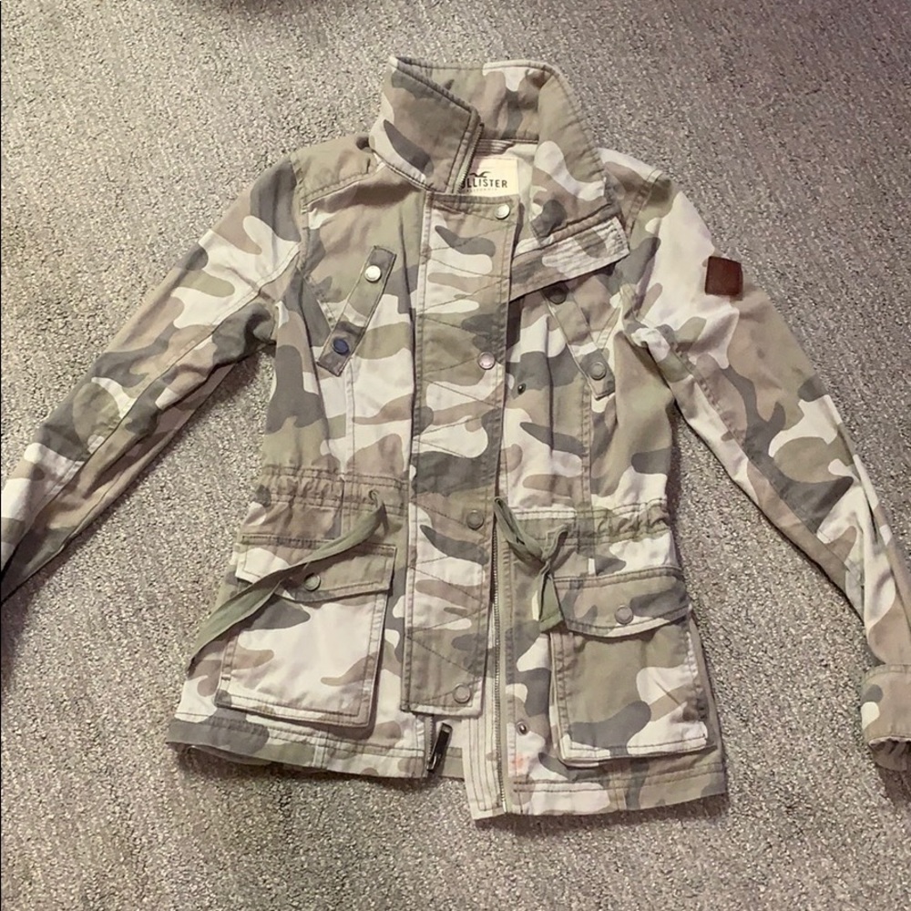 Camouflage print Hollister jacket